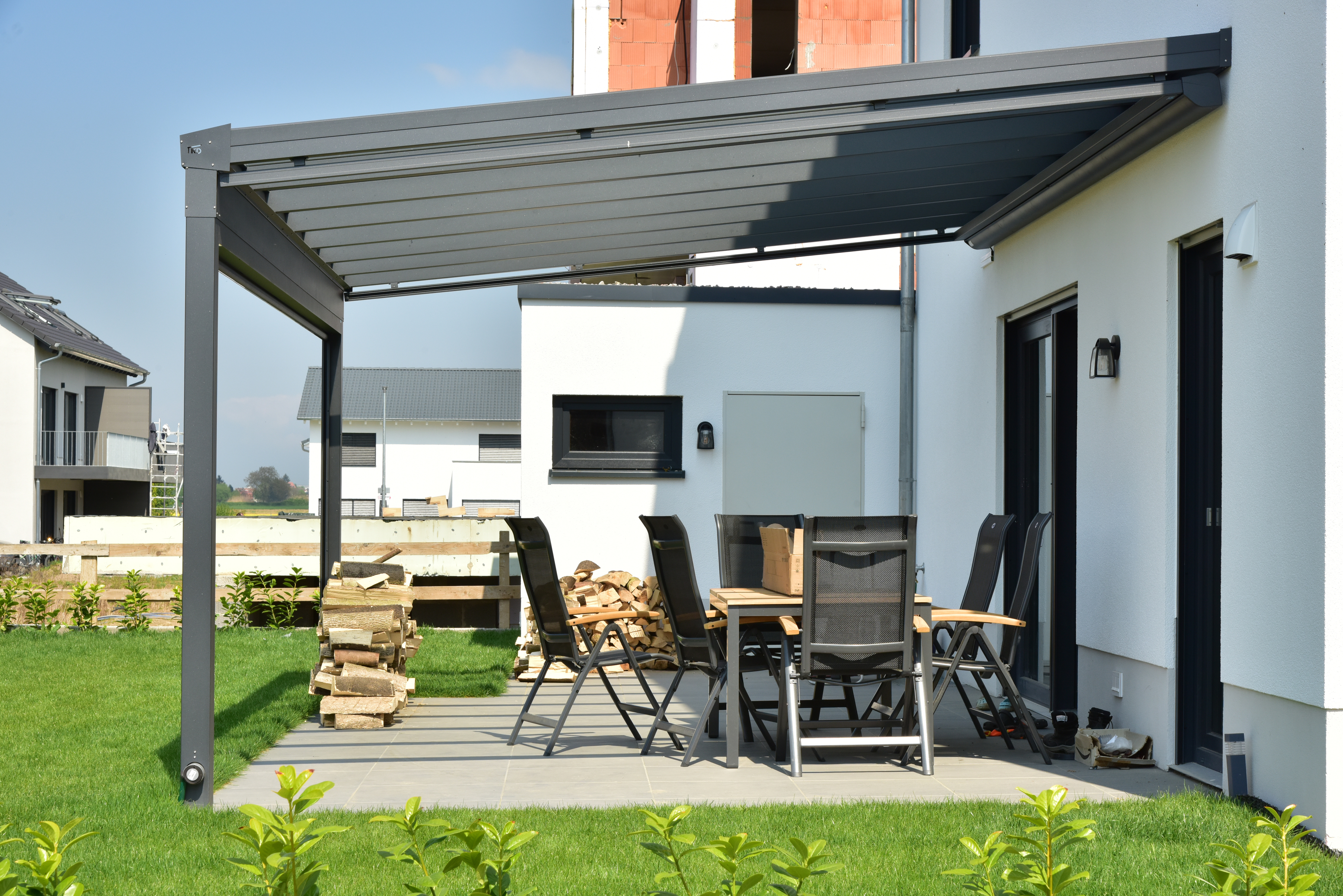 Design-Markisen fr moderne Architektur LillBau